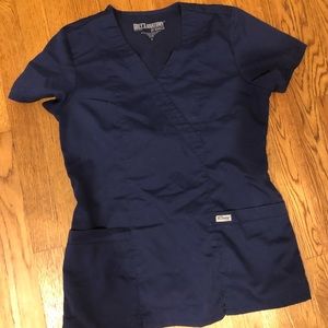 Greys anatomy scrub top